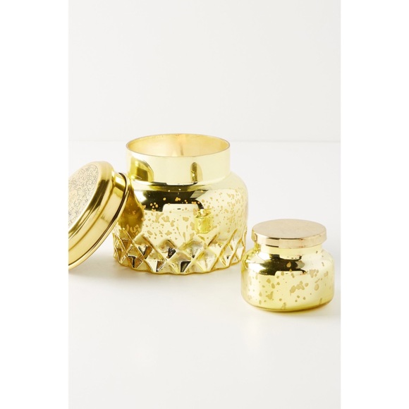 Capri Blue Anthro Volcano Mercury Gold Jar Candle - Picture 2 of 8